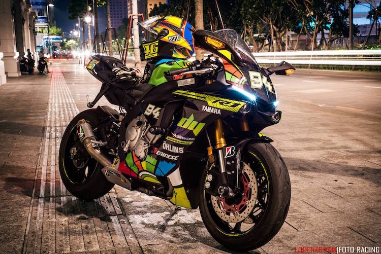 Sieu moto Yamaha R1 